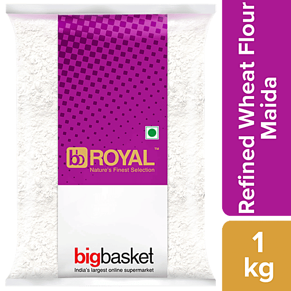 bb Royal Refined Wheat Flour/Maida, 1 kg Pouch